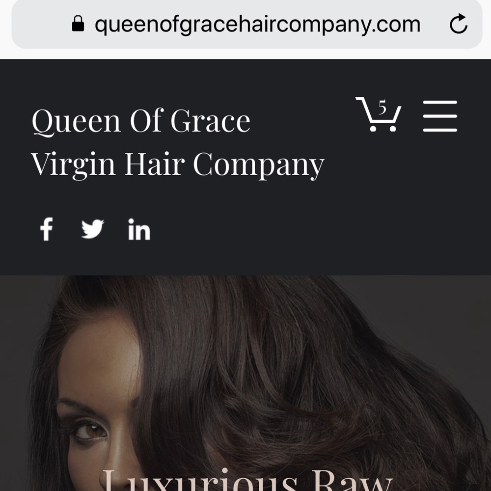 Raw unprocessed Indian and Cambodian Hair